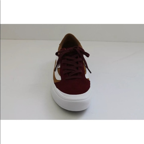 Vans style 112 pro burgundy gold medal  men 7 new - Picture 5 of 8
